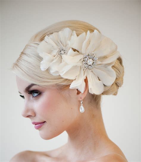Bridal Head Piece Bridal Fascinator Wedding Hair Accessory