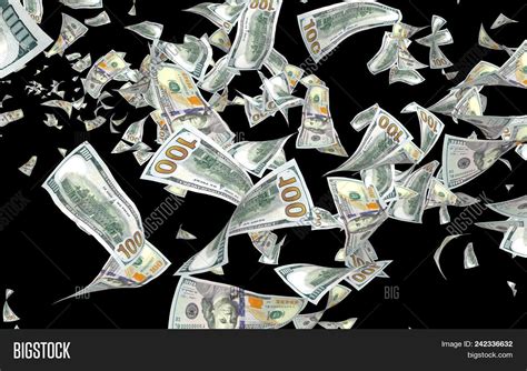 Flying Dollars Image And Photo Free Trial Bigstock