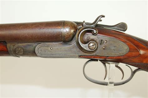 Antique English Double Barrel Shotgun 022 Ancestry Guns