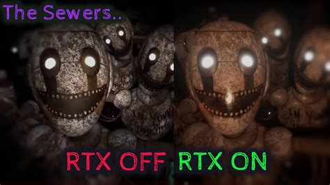Fnaf Security Breach Modded Rtx The Sewers Youtube