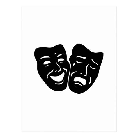 Theatre Symbol Postcard In 2021 Theatre Symbol Symbols