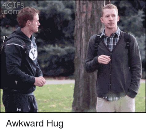 25 Best Memes About Awkward Hug Awkward Hug Memes