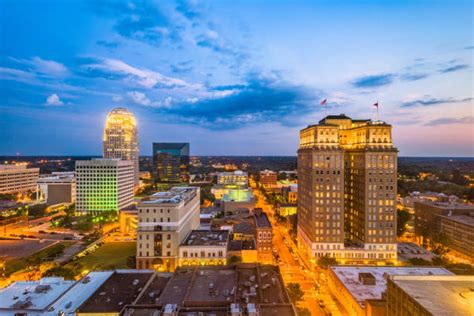 Winston Salem Skyline Stock Photos Pictures And Royalty Free Images Istock