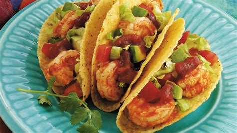 Shrimp and fish taco recipes. Shrimp Tacos recipe from Pillsbury.com