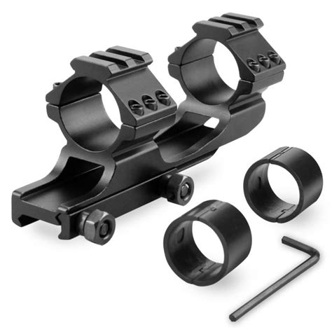 One Piece 30mm 1 Scope Ring Dovetail 20mm Rail Mount Cantilever Mount