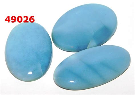 Smooth Polished Blue Opal Gemstone Healing Blue Opal Loose Etsy