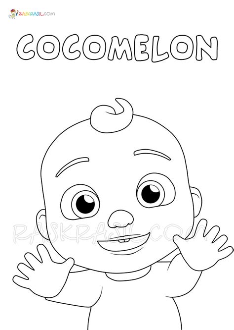 Cocomelon Coloring Page Spirit Drawing Drawing Image