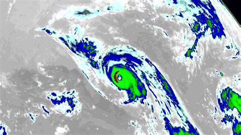 Hurricane Hugo 1989 Enhanced Satellite Imagery Youtube