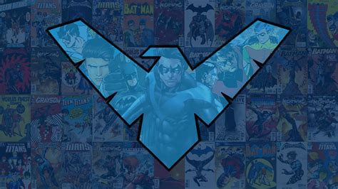 Nightwing Logo Wallpapers Hd Wallpaper Cave
