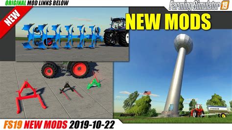 Fs19 New Mods 2019 10 22 Review Youtube