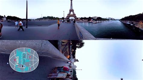 Paris City 360 Vr Video Youtube