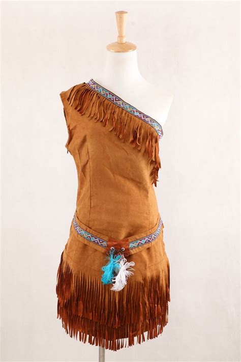 new arrival sexy womens pocahontas native american indian halloween cosplay costume costumes for