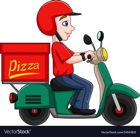 Free Pizza Delivery Delivery Man Community Helpers Preschool