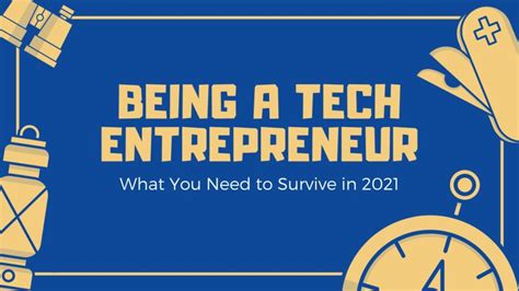How To Become A Successful Tech Entrepreneur In 2021 Business 2 Community