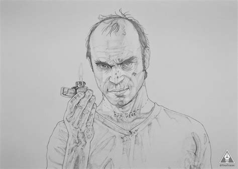Pencil Gta Drawings Refine Your Technique And Pick Up New Tips For