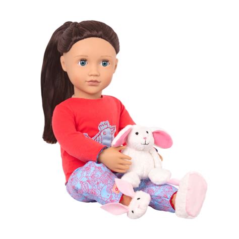 Buy Our Generation Deluxe Doll Willow With Book 18inch Black Hair Our
