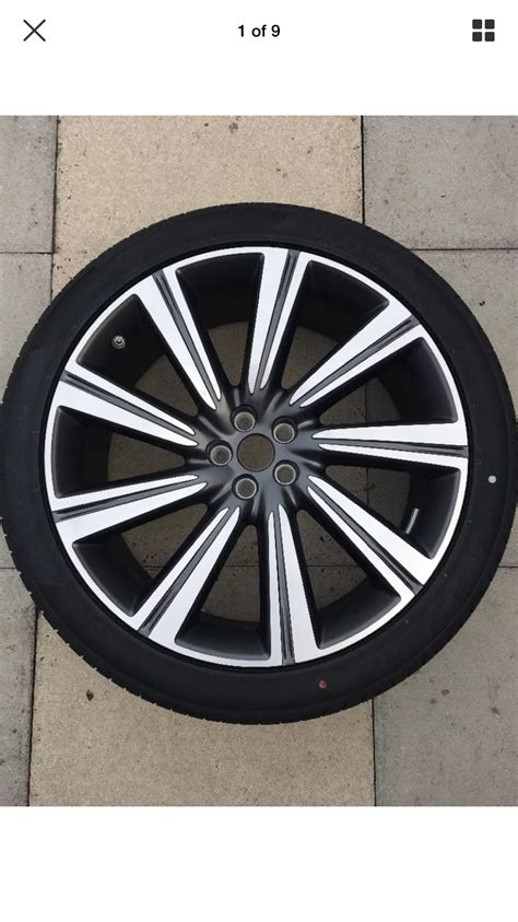 Genuine Jaguar F Pace 22 Inch Alloy Wheel And Tyre Turbine 9 Spoke Matt GreyR Jaguar F Pace Forum