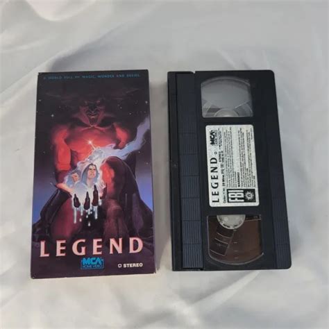 Legend Vhs 1986 Tom Cruise Tim Curry Ridley Scott Fantasy Action