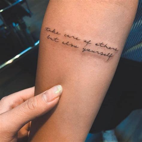 67 Inspirational Tattoo Quotes For Women Mit Bildern Tätowierungen