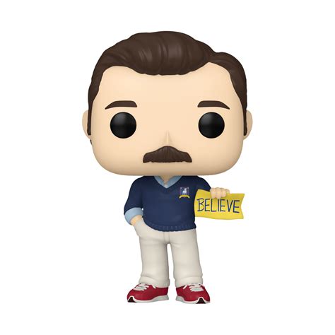 Buy Pop Ted Lasso With Believe Sign At Funko