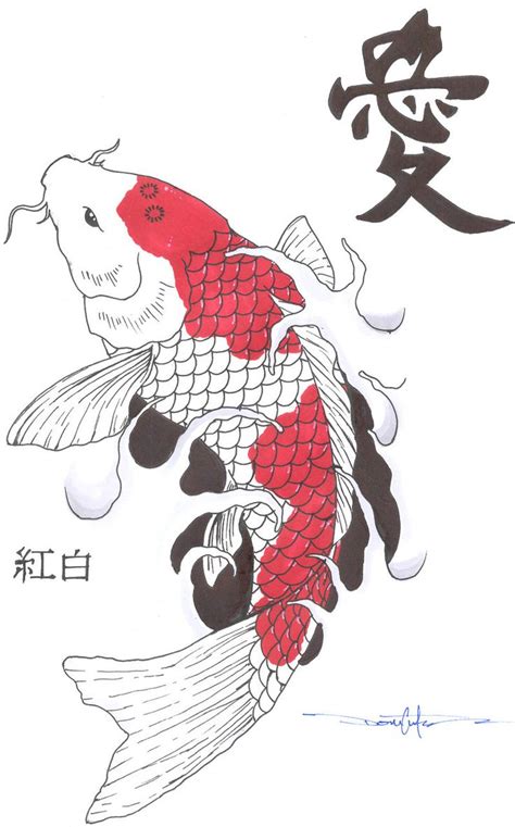 Koi Fish Drawing Tutorial At Getdrawings Free Download