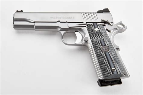 Wilson Combat 1911 45acp 5 8rd Pistol Stainless W G10 Ealge Claw
