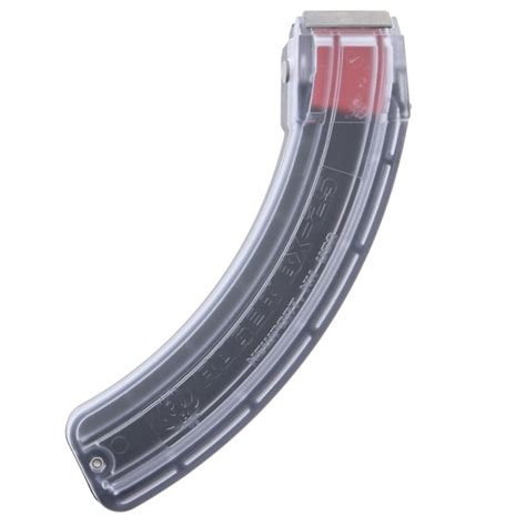 Ruger Bx 25 1022 Sr 22 22lr 25 Round Clear Sided Magazine