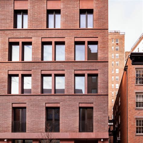 David Chipperfield Designs Red Concrete And Brick Apartment Block For New York Laptrinhx