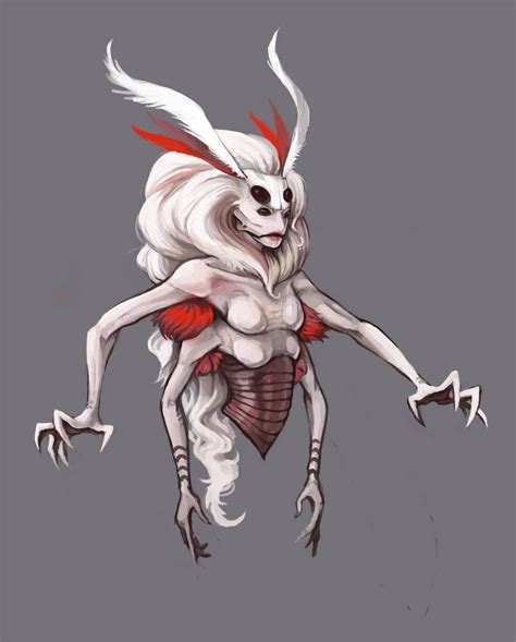 Moth Woman By Https Deviantart Com Kgmomo On DeviantArt Creature Character Design