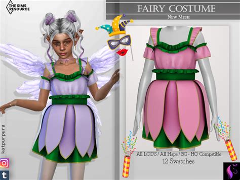 The Sims Resource Fairy Costume