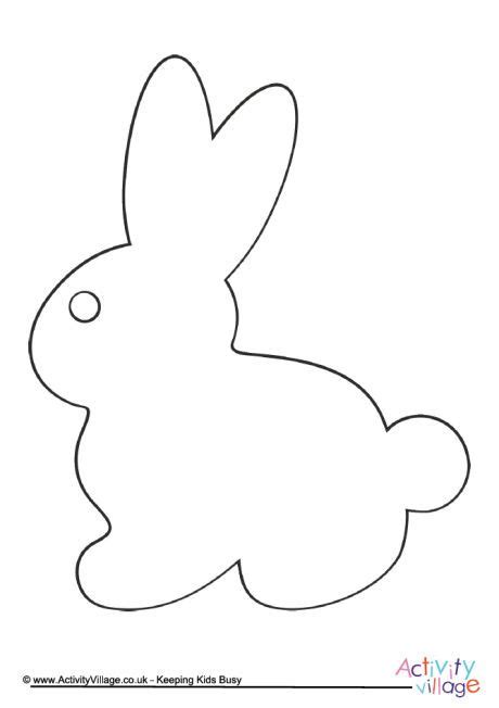 11 jun, 2021 post a comment. Rabbit Writing Frame | Easter templates, Easter canvas, Easter crafts