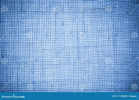 Blue Burlap Fabric Texture Background Stock Photo Image Of Macro