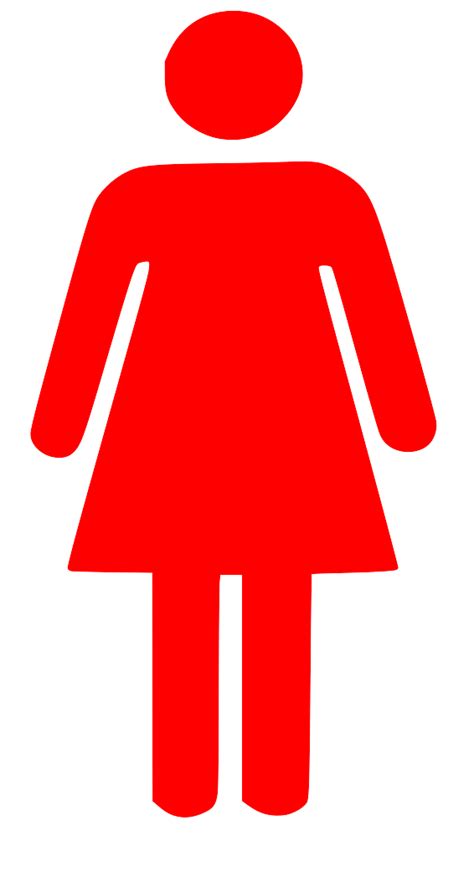 Female Bathroom Sign Clip Art