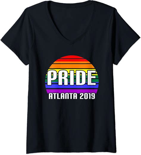 Womens Atlanta Pride 2019 Rainbow Flag Lgbt Festival Parade