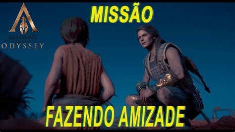 Assassins Creed Odyssey Miss O Fazendo Amizades Youtube