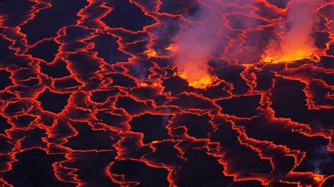 Lava Wallpaperheatgeological Phenomenonredlavavolcanovolcanic