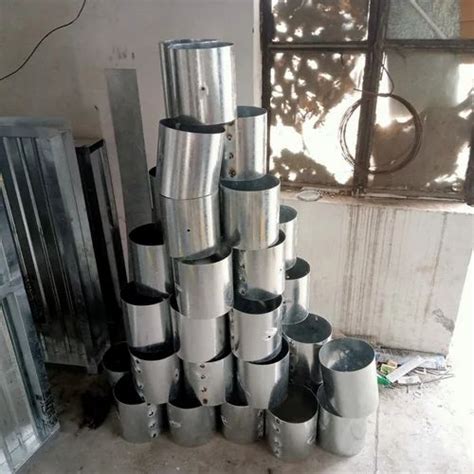 Galvanized Steel Gi Round Duct Damper For Volume Control Shape