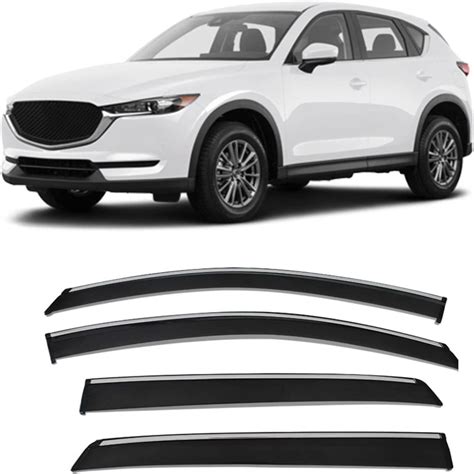 4 Pcs Car Front Rear Wind Deflectors For Mazda CX5 CX 5 CX 5 2017 2021