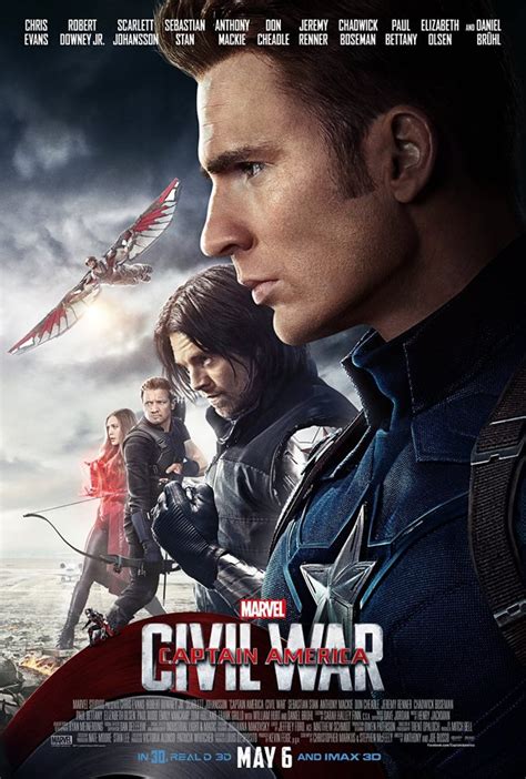 Captain America Civil War New Poster Captain America Civil War