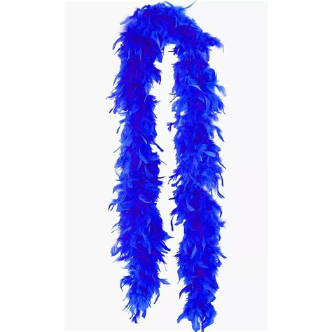 Blue Feather Boa 72in Party City