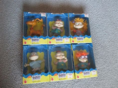 6 Rugrats Collectibles 1997 Nickelodeon Tommy Philandlil Chuckie Spike