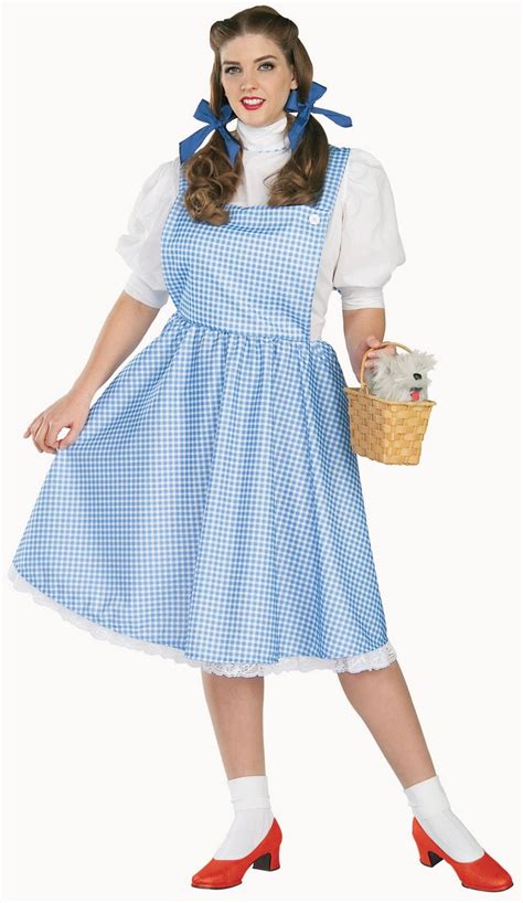 The Wizard Of Oz Dorothy Adult Plus Costume PartyBell Com