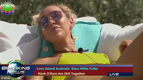 Love Island Australia Stars Millie Fuller Mark Odare Are Still