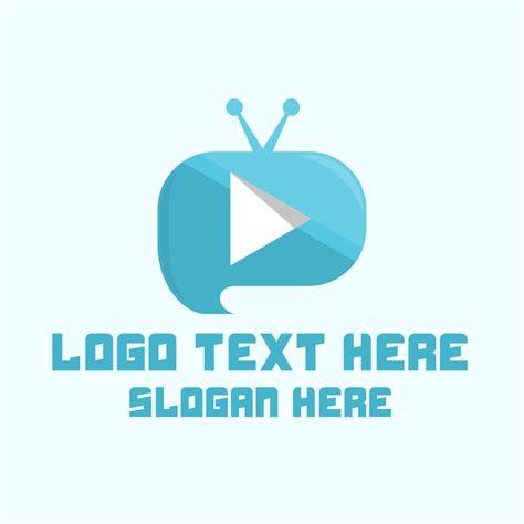 Blue Youtube Vlog Logo Brandcrowd Logo Maker