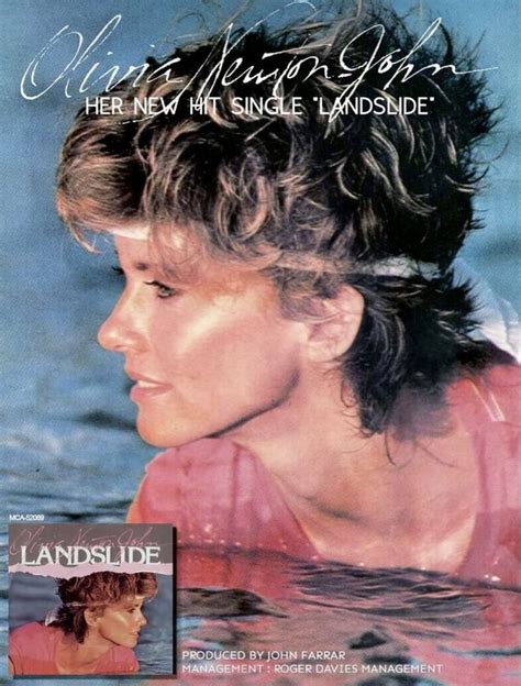 Advertisement For “landslide” Olivia Newton John Happy Birthday Olivia Vintage Records