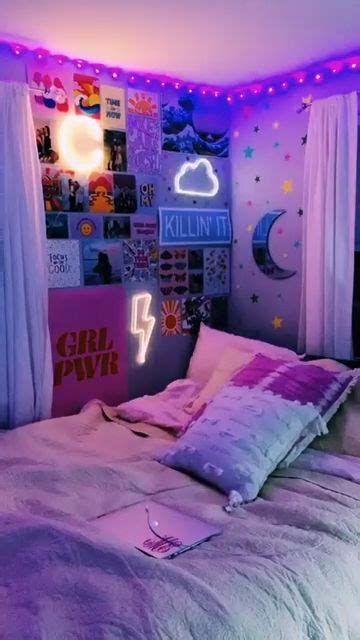 26 Baddie Bedrooms Ideas Neon Room Room Inspiration Bedroom Chill Room