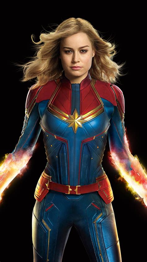 Brie Larson Captain Marvel K Ultra Hd Mobile Wallpaper