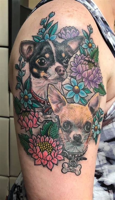 Chihuahuas Tattoo Chihuahua Tattoo Dog Tattoos Tattoos For Dog Lovers