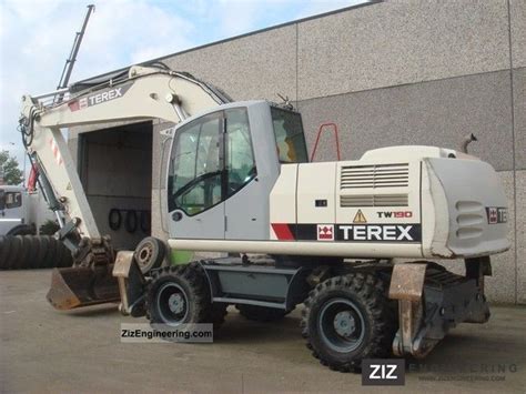 Terex Tw 190 4x4 2007 Mobile Digger Construction Equipment Photo And Specs