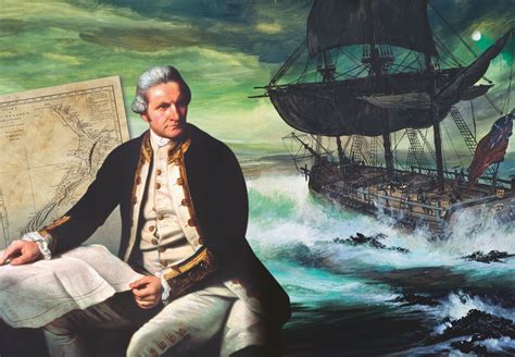 James Cook Kortlagde Verden Med Tre Sørejser Historienetdk